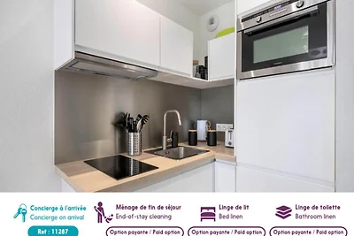 Appartement in La Baule bij Strand