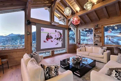 Chalet in Les Gets mit Panoramablick