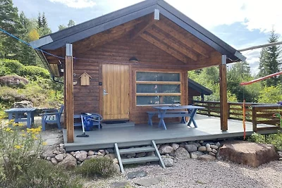 Naturhytte mit Gästehaus
