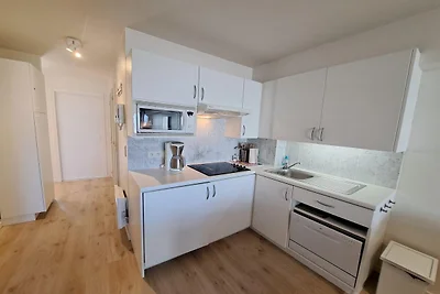 Zonnig appartement aan de kust voor 6...