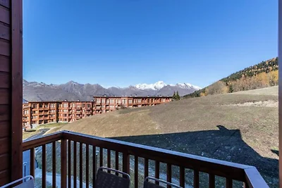 Apartment in Arc mit Blick auf den Mont Blanc