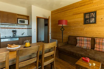 Ein Schlafzimmer mit Nische für sechs Persone...