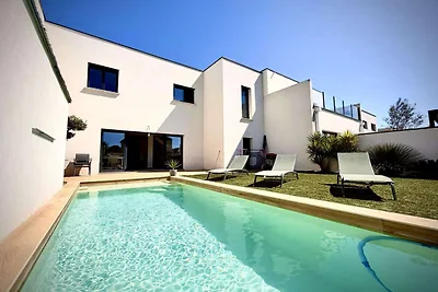 Moderne villa met privézwembad in Montpellier