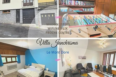 Apartment in Mont-Dore mit umzäuntem Garten