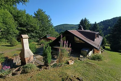 Ferienhaus in Oberschönau mit Bergblick