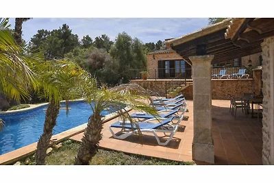 Ferienhaus bei Petra mit Panoramablick