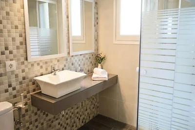 Wohnung in Cala Galdana mit Poolblick