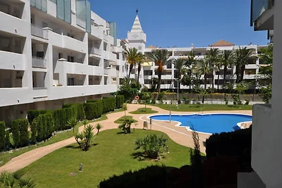 Appartamento a Roses con vista sulla piscina