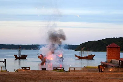 Tranquilla base costiera vicino alle...