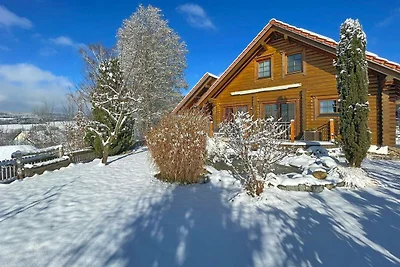 Holzferienhaus mit Sauna