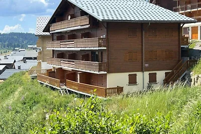 Apartment in Les Saisies mit Bergblick