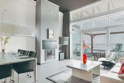Deluxe-Deichvilla mit Sauna für 6 Personen
