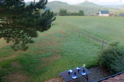 Chalet in La Hoube mit Blick auf Rocher du...