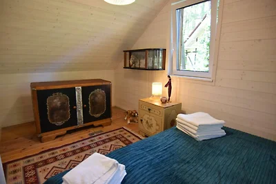 Casa in legno a Debki vicino al Baltico