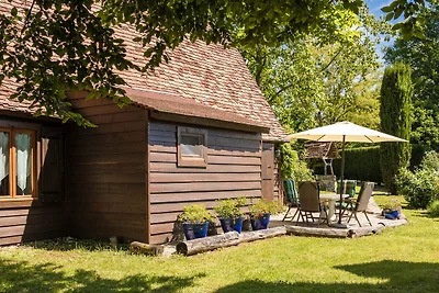 Charmantes Chalet mit privatem Pool in Thenon