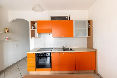 Terrasse mit Meerblick, Parkplatz