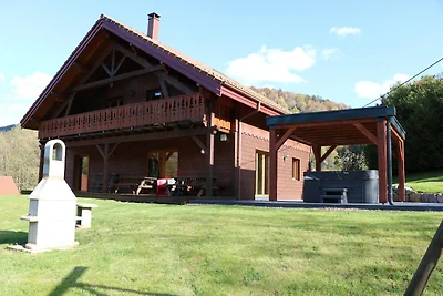 Magnifico chalet in legno con sauna