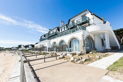 Schönes Ferienhaus mit Balkon oder Terrasse