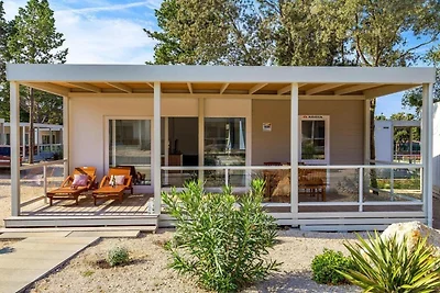 Mobilheim in Novalja am Kiesstrand