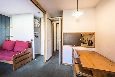 Studio in Valmorel mit direktem Pistenzugang