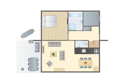 Ferienhaus mit Sauna, 18 km. aus Tilburg