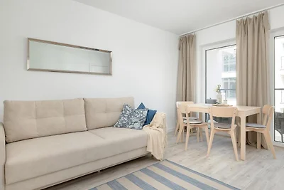 Schöne Wohnung mit Balkon, in Strandnähe, mit...