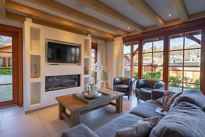 Casa vacanza in legno con forno a microonde