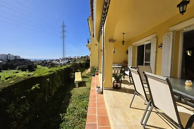 Ferienhaus in Mijas Costa mit Meerblick