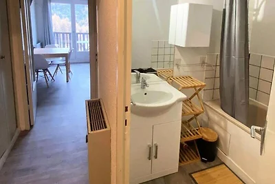 Ferienwohnung in den Alpen mit Blick auf das...