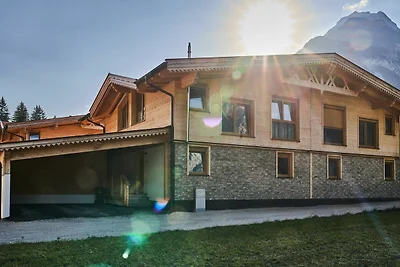 Ferienwohnung in Leutasch mit Garten