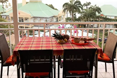 Wohnung in Saint-François am Sandstrand