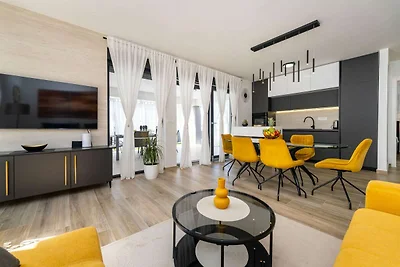 Ferienhaus in Podvrsje mit Meerblick