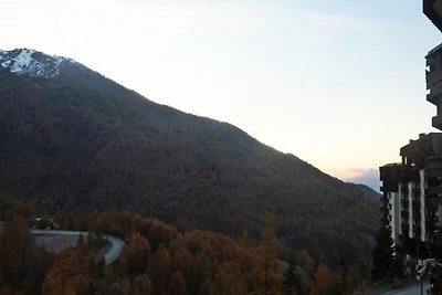 Ferienwohnung in den Alpen mit Blick auf das...