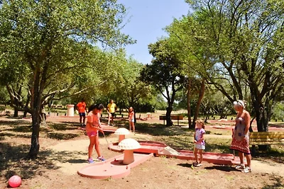 Mobilheim in Bessan in Caravanpark