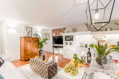 Appartement met uitzicht op het Lucca-plein