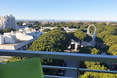 Wohnung in La Grande-Motte mit Poolblick