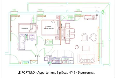 3 Zimmer für 6 Personen