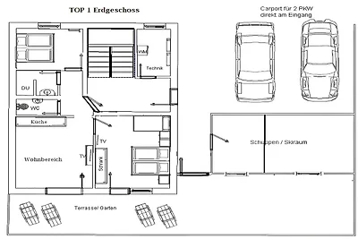 Wohnung in Leutasch nahe Langlaufloipen