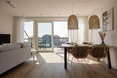 Chic appartement met uitzicht op de...