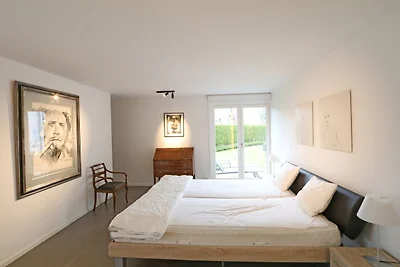 Wohnung in einer Villa mit Garten