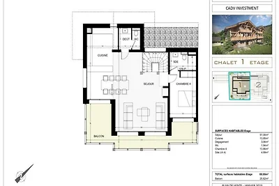 Chalet in Super Morzine mit Whirlpool