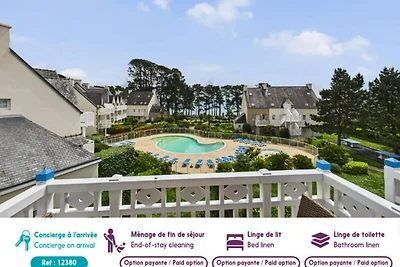 Apartment in Cap Coz mit Meerblick