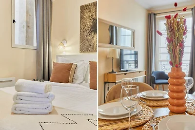 Charmant appartement met airconditioning in h...