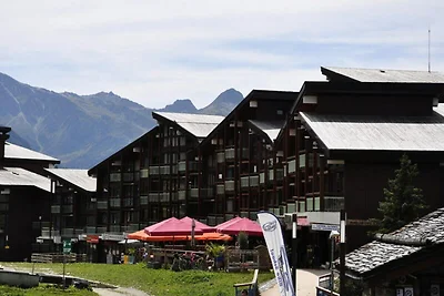 Apartment in Les Arcs mit Blick auf das Tal