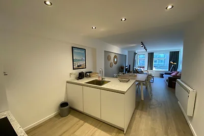 Appartement in Nieuwpoort met zee en strand