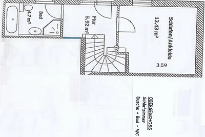 Apartamento vacacional de 1 dormitorio.