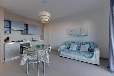 Meerblick mit Klimaanlage und Garten