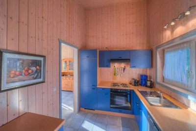 Vakantiehuis met sauna op vakantiepark Mirow