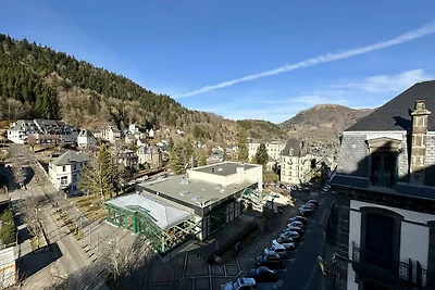 Coin tranquille près de la route de montagne