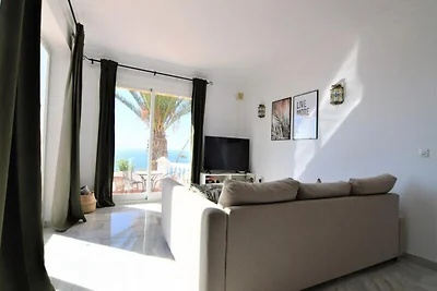 Appartement in Nerja met uitzicht op zee en...
